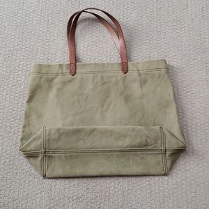Madewell canvas transport carryall totebag